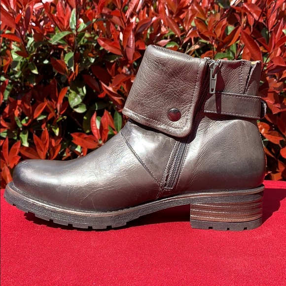 Jafa 492 Graphite Cuffed Ankle Boots Size 38 - Picture 3 of 10